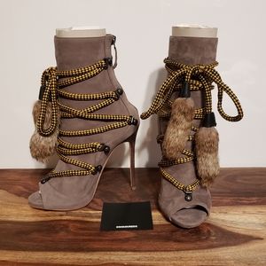 dsquared booties